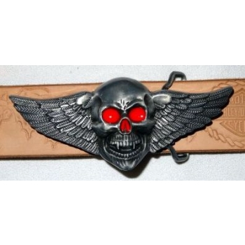 Czaszka ze skrzydłami klamra (id: 2587)